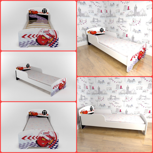 Кровать подростковая Red Rally Classic "Formula" 160х70 Кровать подростковая Red Rally Classic "Formula" 160х70